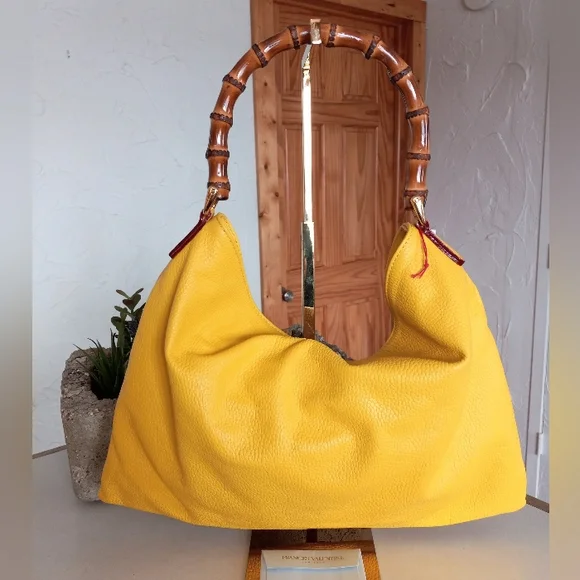 Frances Valentine Muriel bag, Canary Yellow - Picture 7 of 14